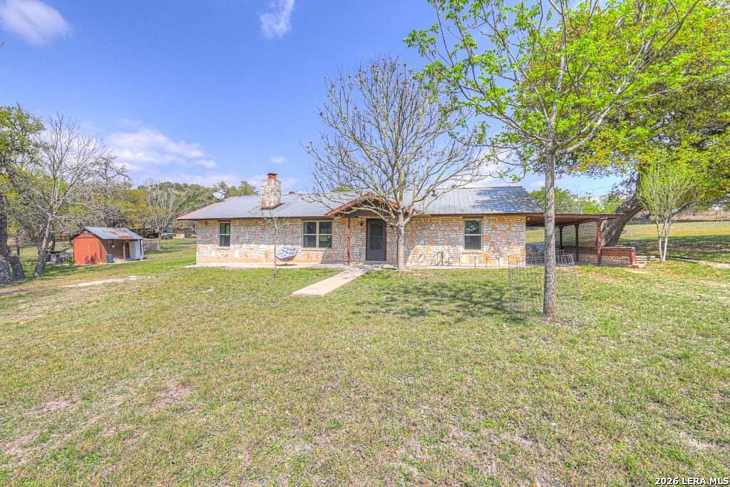 10 Acres of Land with Home for Sale in Comfort, Texas