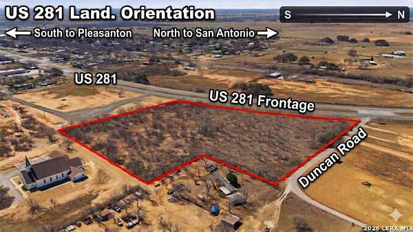 8.42 Acres of Land for Sale in Leming, Texas