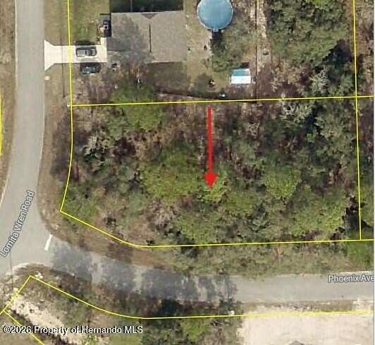 0.46 Acres of Residential Land for Sale in Weeki Wachee, Florida