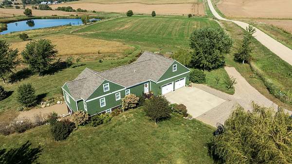 17.7 Acres of Recreational Land with Home for Sale in Wall Lake, Iowa