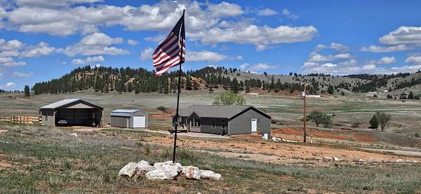 13.1 Acres of Land with Home for Sale in Hot Springs, South Dakota