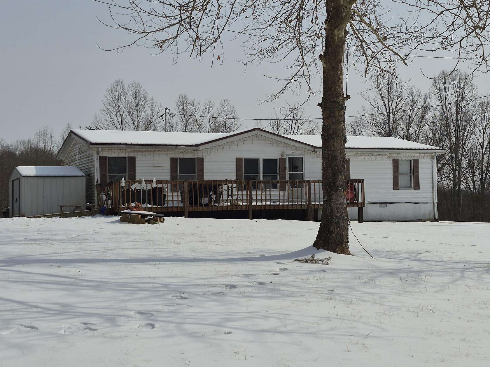 5 Acres of Land with Home for Sale in Rocky Mount, Virginia