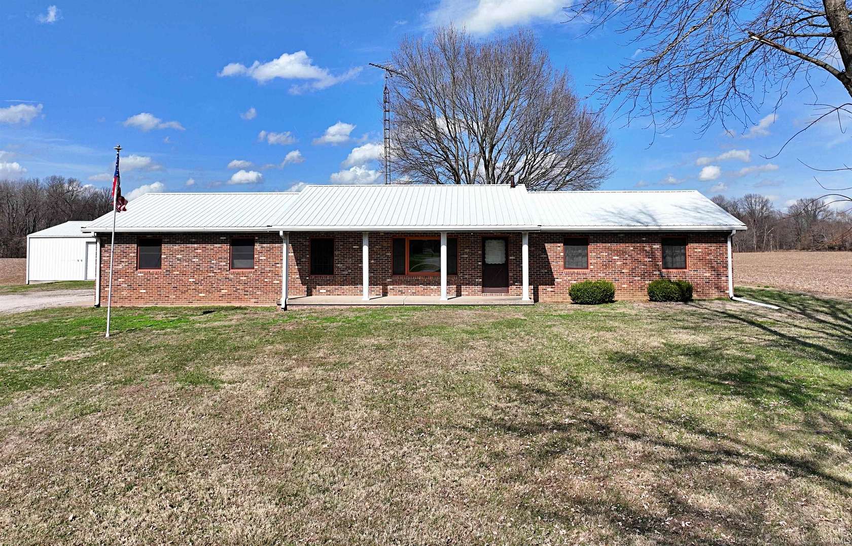 3 Acres of Land with Home for Sale in Washington, Indiana