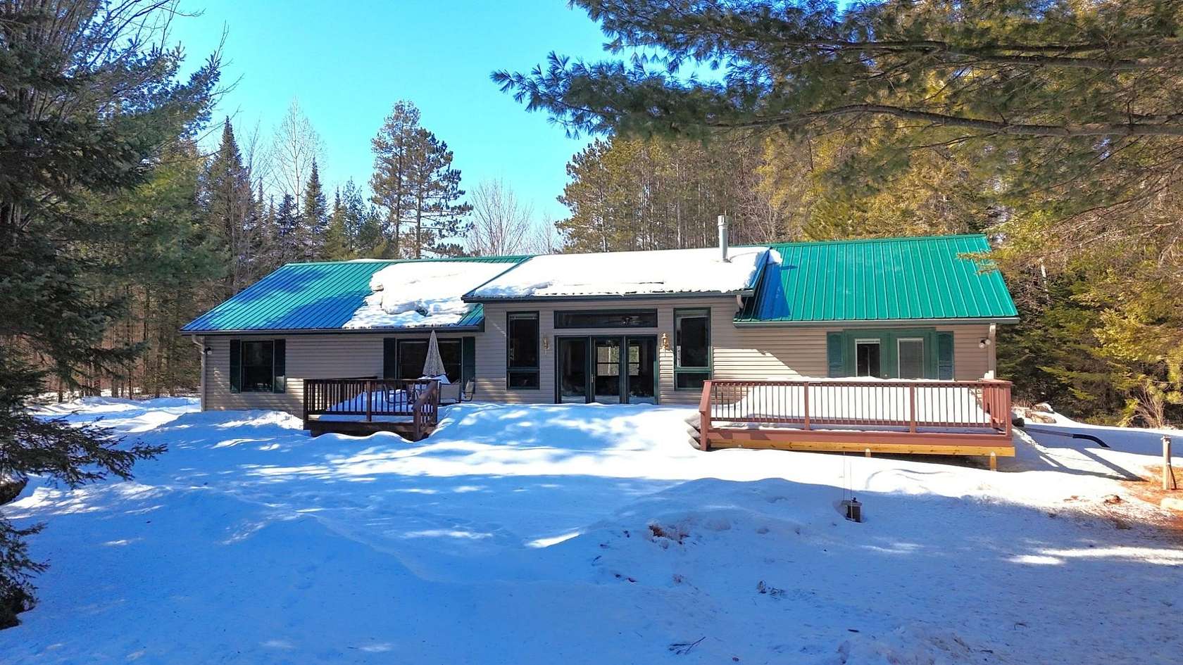 7 Acres of Land with Home for Sale in Tomahawk, Wisconsin