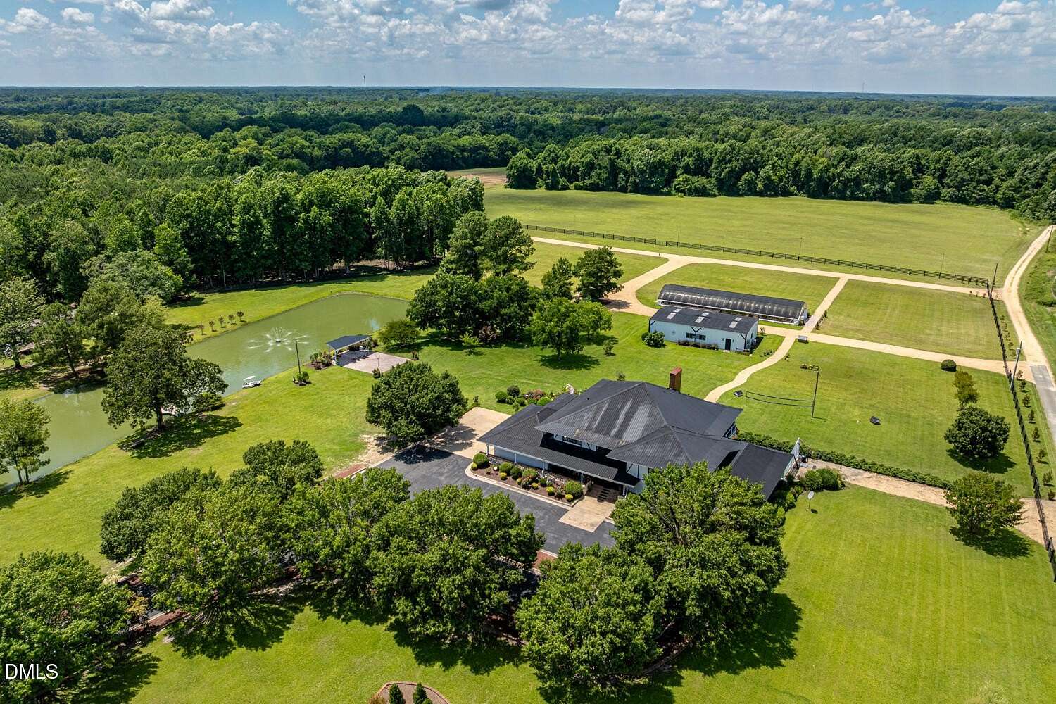 42 Acres of Land with Home for Sale in Newton Grove, North Carolina
