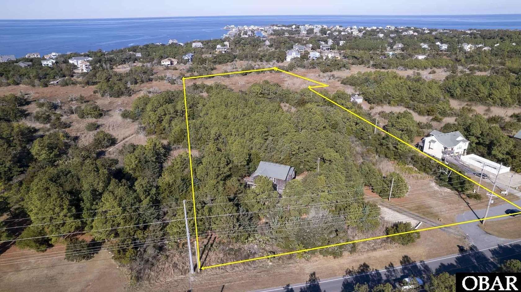 5.87 Acres of Land with Home for Sale in Frisco, North Carolina