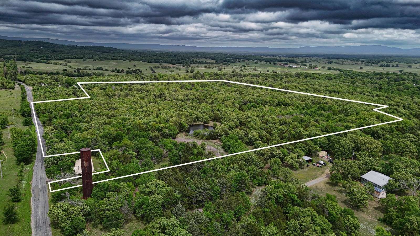 45.5 Acres of Recreational & Residential Land for Sale in Albion, Oklahoma