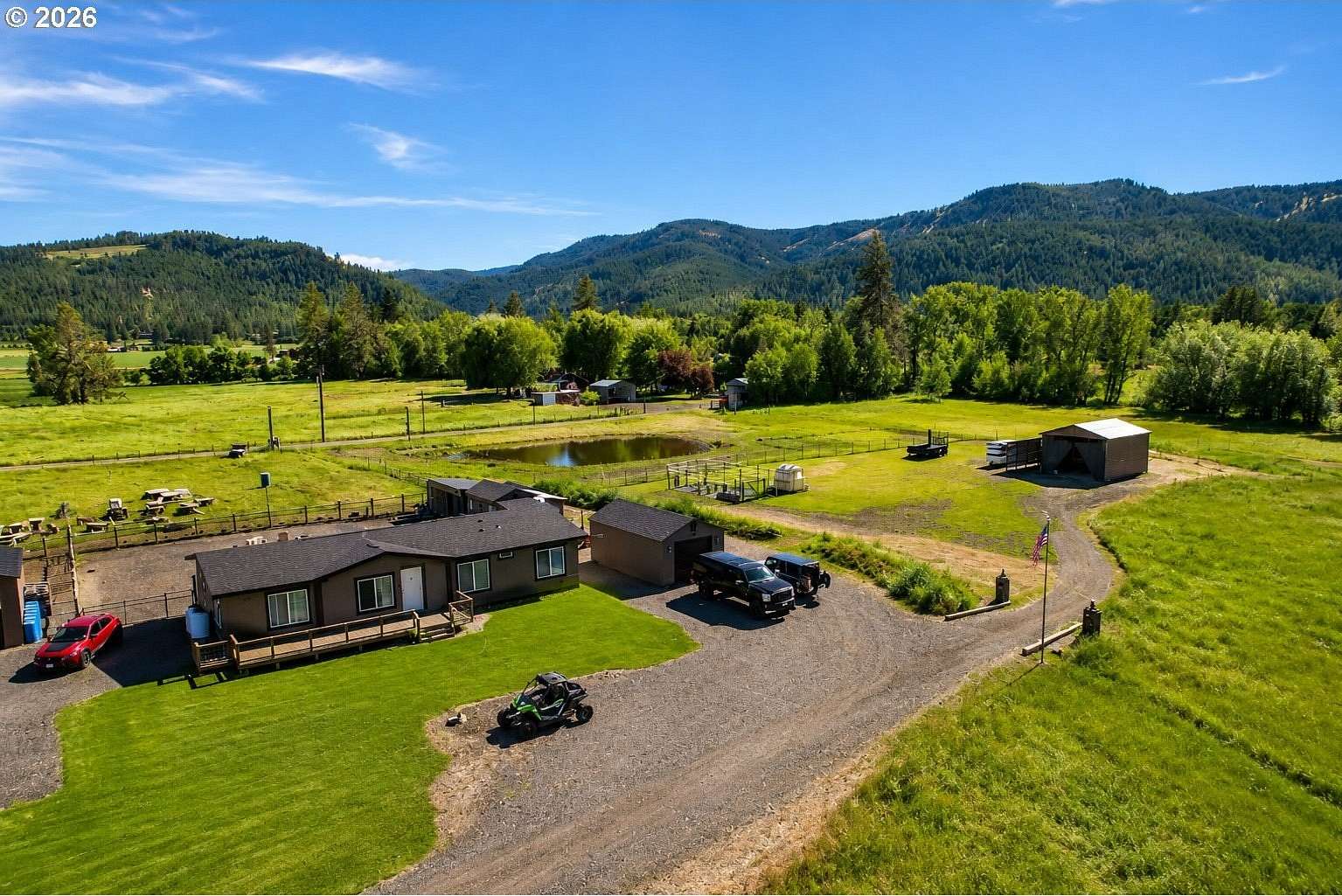 7.9 Acres of Land with Home for Sale in Wallowa, Oregon