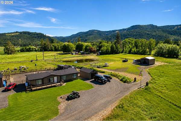 7.9 Acres of Land with Home for Sale in Wallowa, Oregon