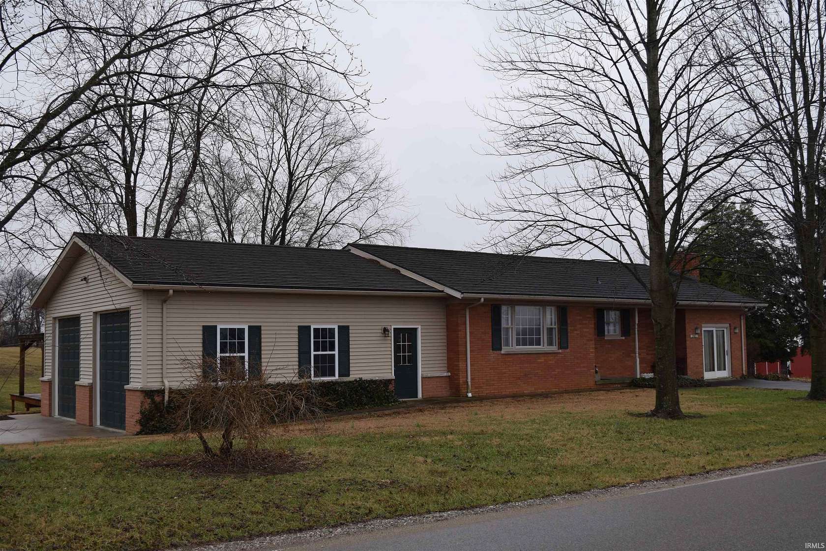 6.23 Acres of Land with Home for Sale in Mount Vernon, Indiana