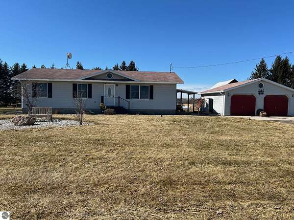 2 Acres of Land with Home for Sale in St. Louis, Michigan