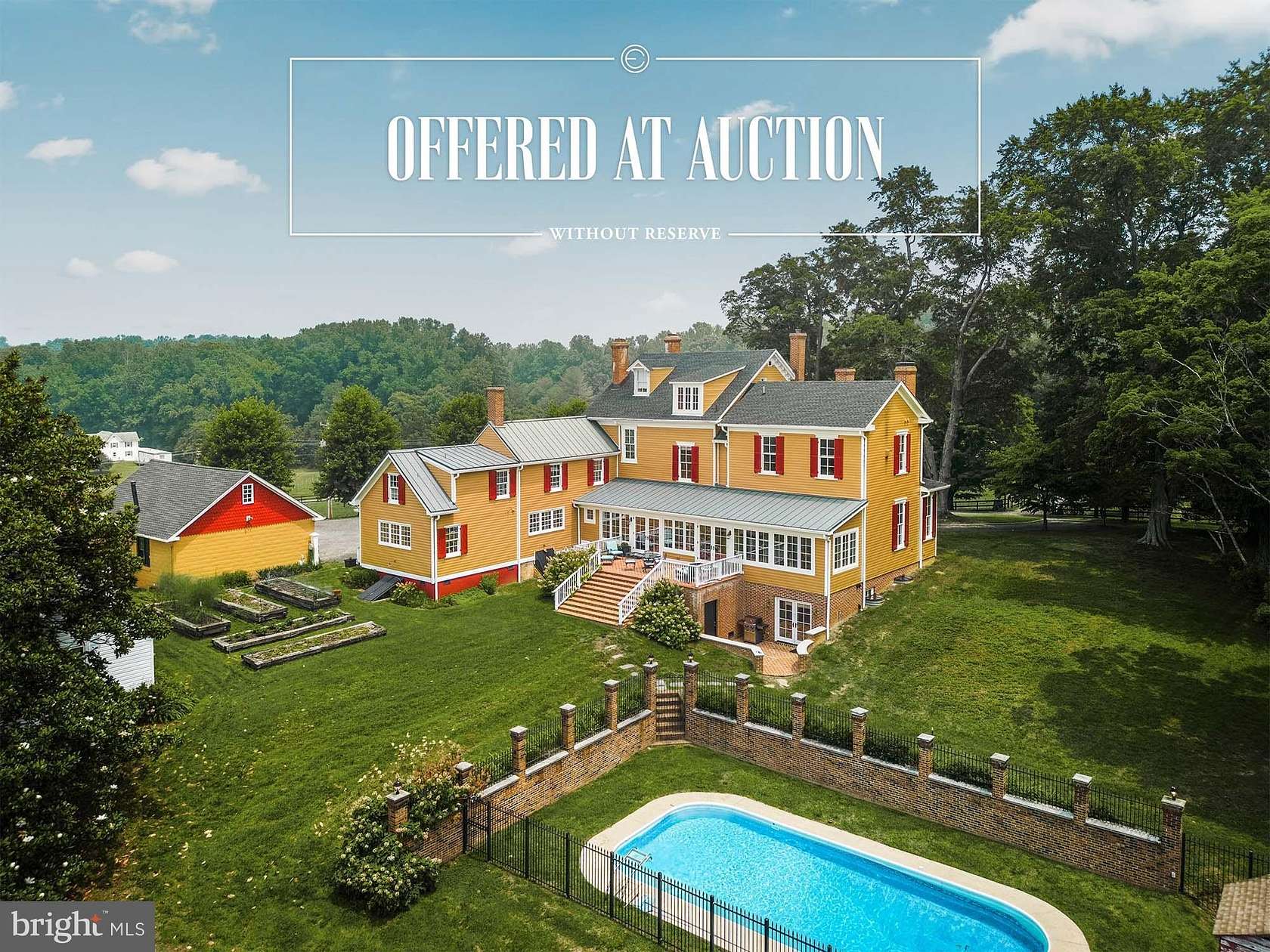 95 Acres of Improved Agricultural Land for Auction in Brandywine, Maryland