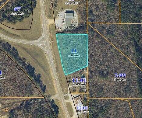 2.8 Acres of Residential Land for Sale in Booneville, Mississippi