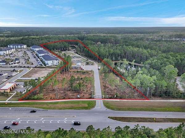 10.6 Acres of Land for Sale in Jacksonville, Florida