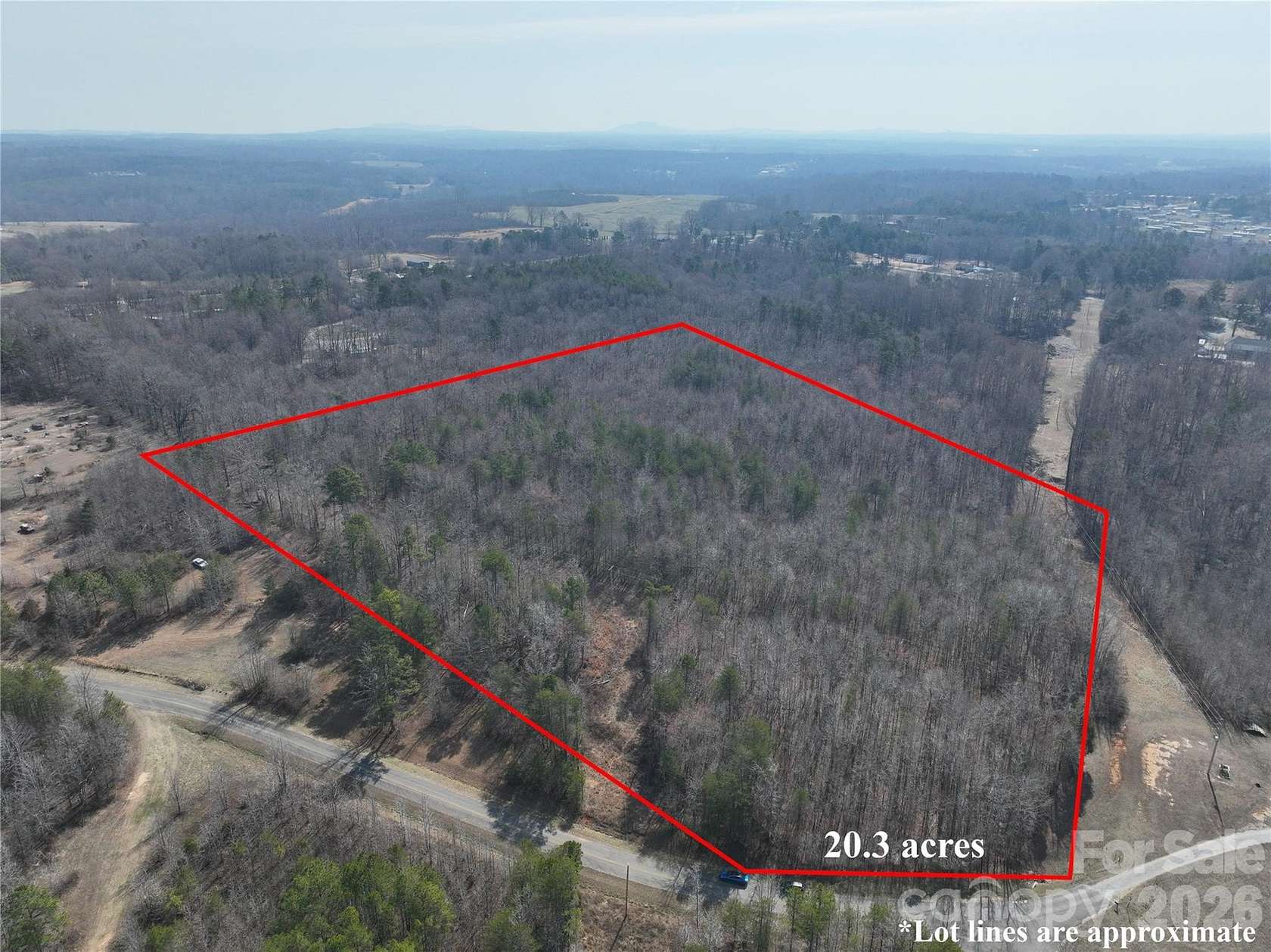 26.6 Acres of Land for Sale in Shelby, North Carolina