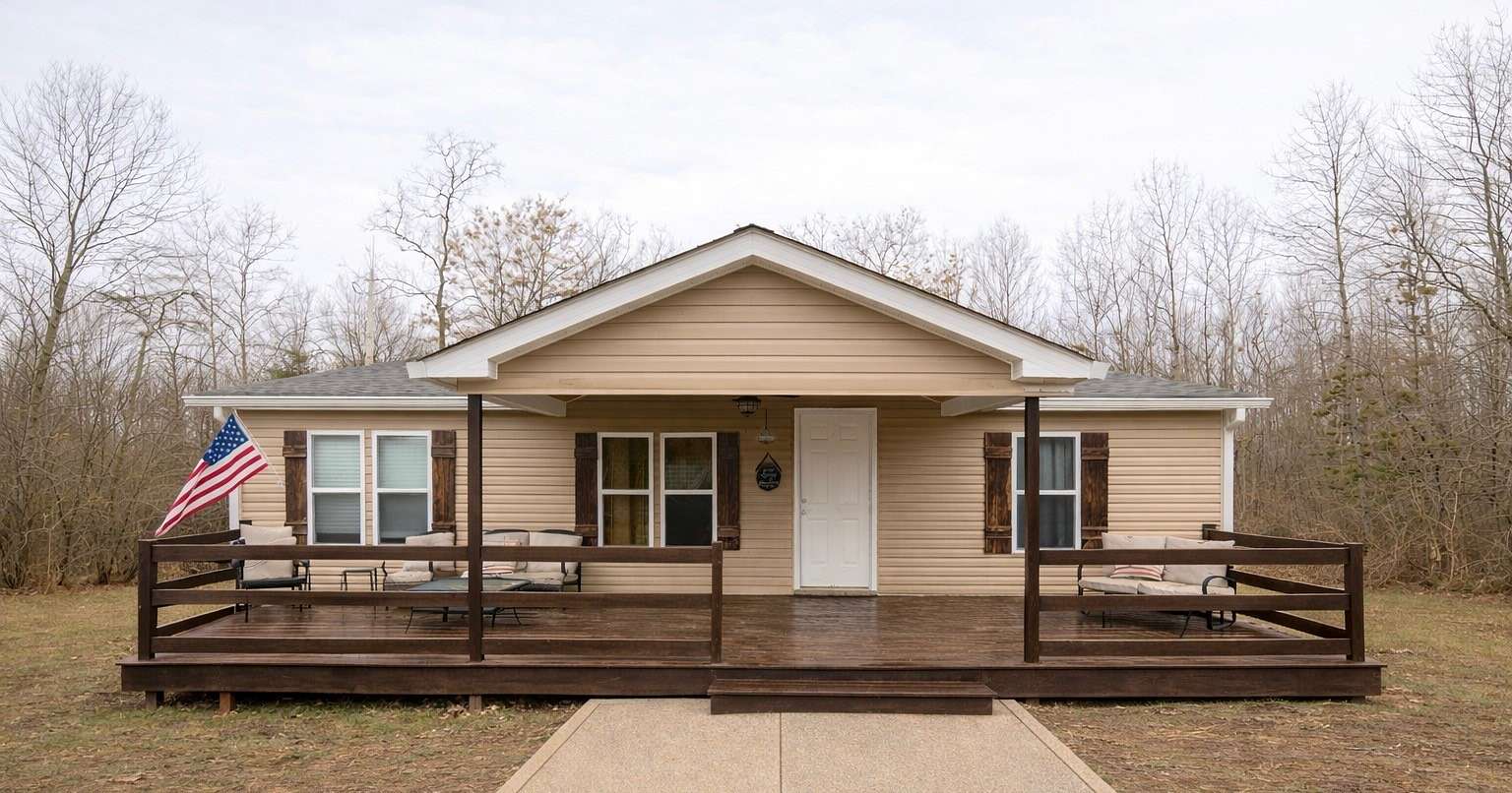 1.7 Acres of Land with Home for Sale in Chapmansboro, Tennessee