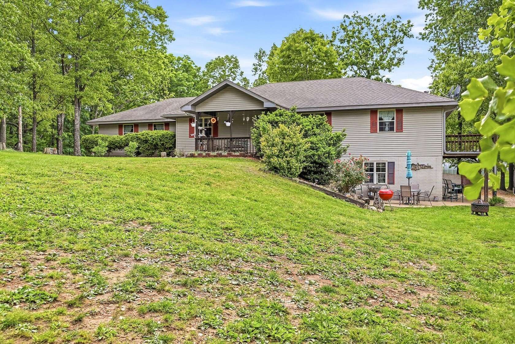 4.66 Acres of Land with Home for Sale in Galena, Missouri
