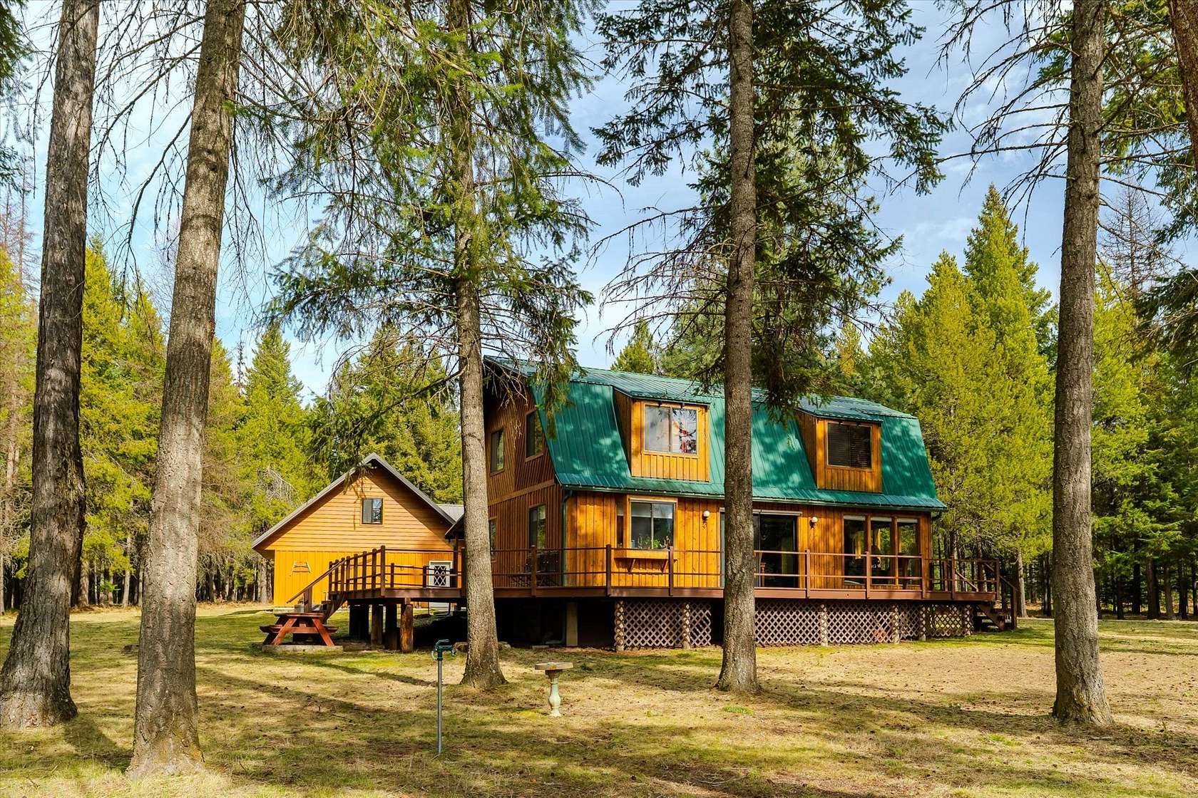 20.3 Acres of Recreational Land with Home for Sale in Troy, Montana