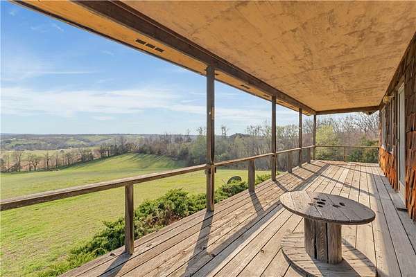 17 Acres of Land with Home for Sale in Hindsville, Arkansas