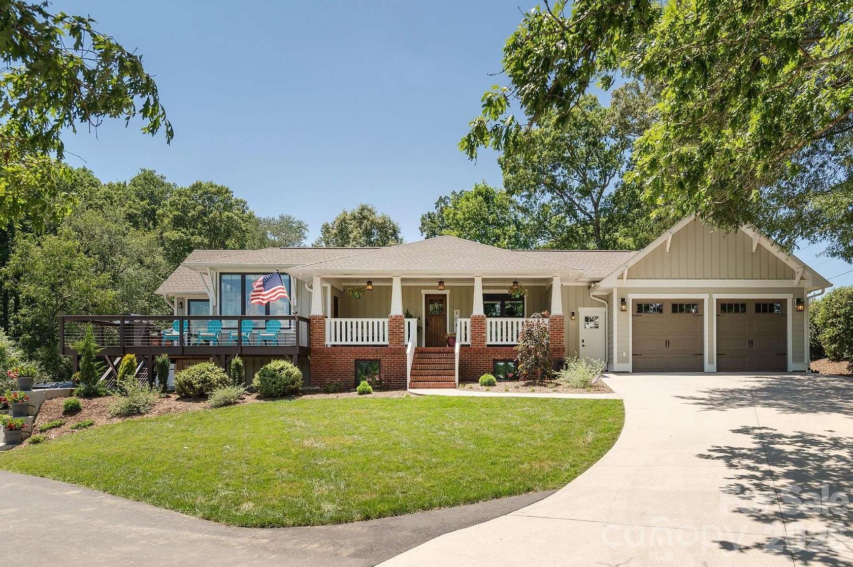 2.2 Acres of Land with Home for Sale in Mills River, North Carolina