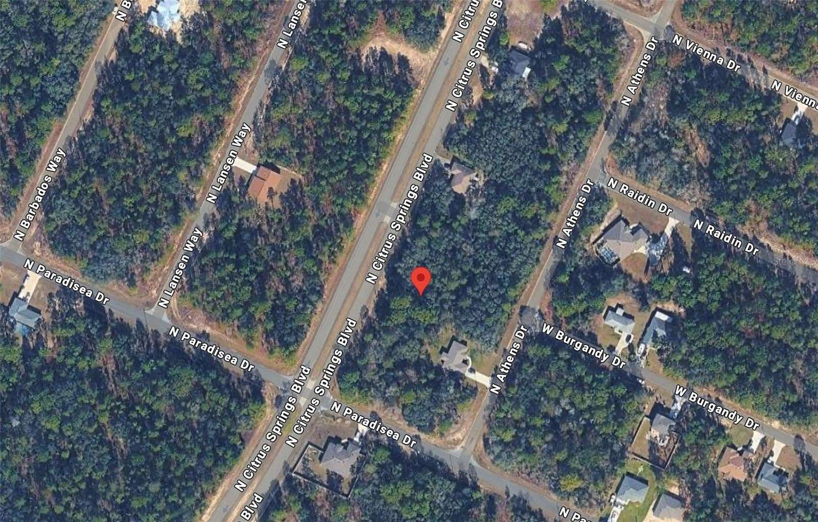 0.23 Acres of Residential Land for Sale in Citrus Springs, Florida