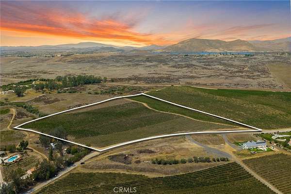 20 Acres of Agricultural & Residential Land for Sale in Temecula, California