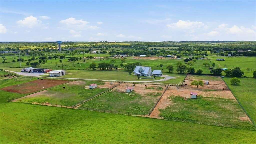 54.2 Acres of Agricultural Land with Home for Sale in Granbury, Texas