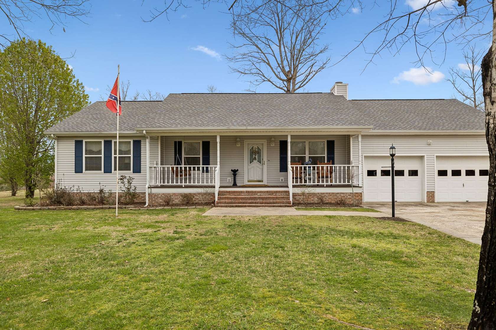 12.9 Acres of Land with Home for Sale in Summertown, Tennessee