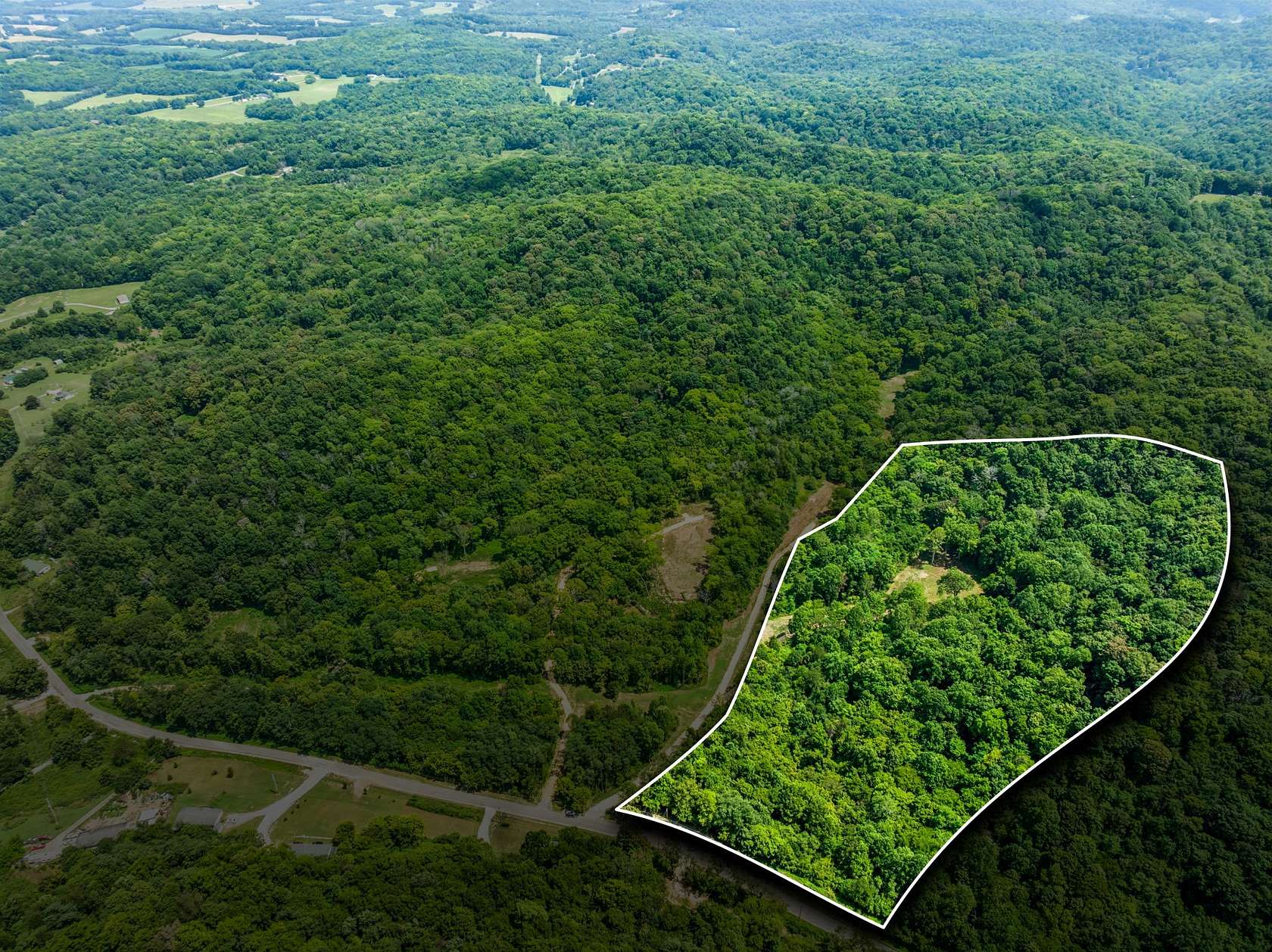 22.9 Acres of Land for Sale in Mount Pleasant, Tennessee