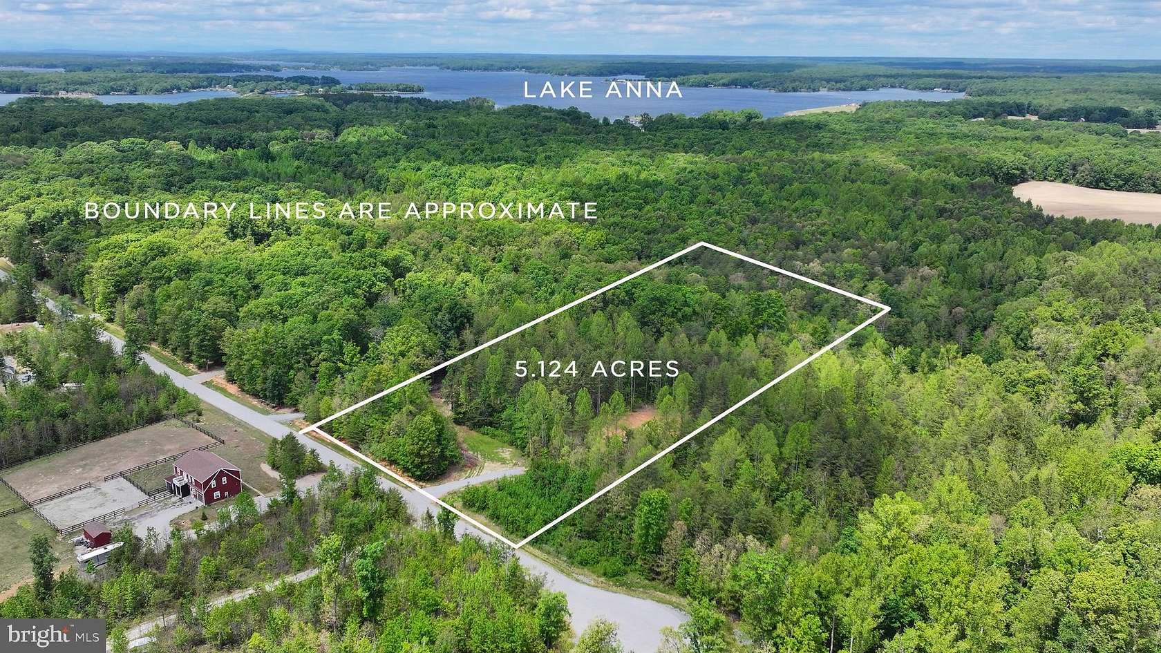 5.12 Acres of Land for Sale in Bumpass, Virginia