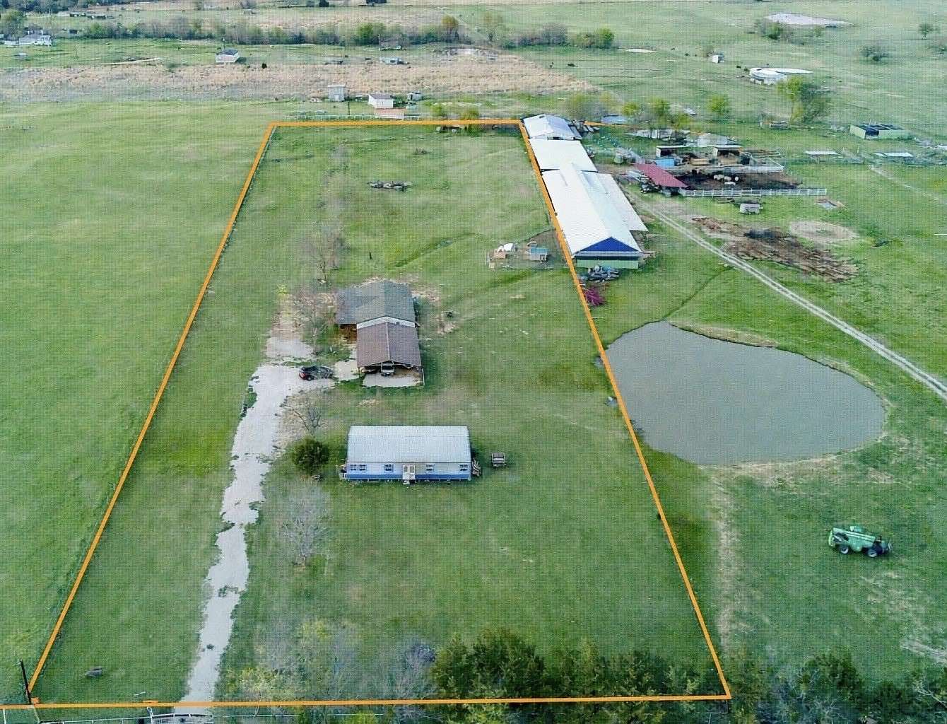 5 Acres of Land with Home for Sale in Wills Point, Texas