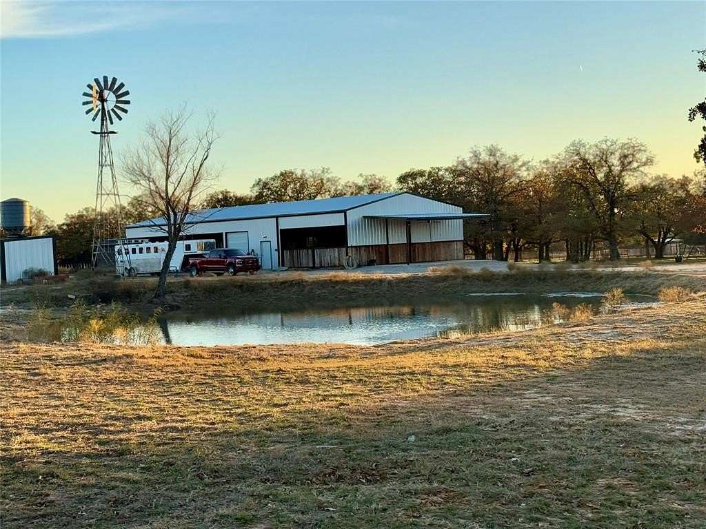 35.3 Acres of Agricultural Land with Home for Sale in Hico, Texas