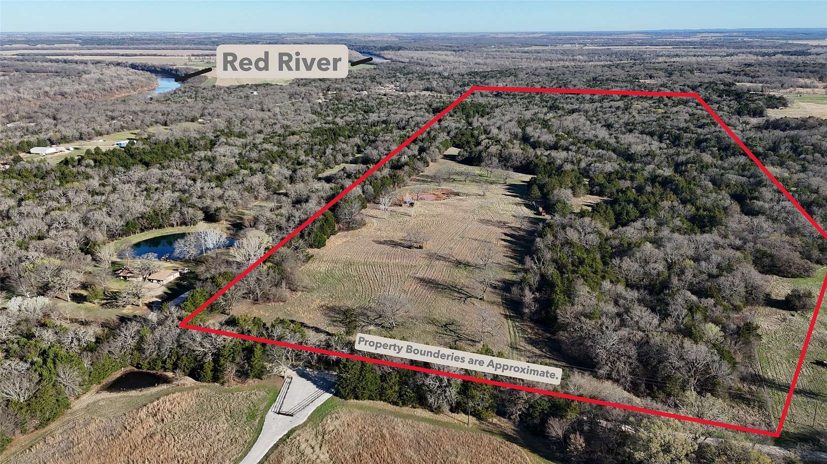 76.6 Acres of Recreational Land for Sale in Whitesboro, Texas
