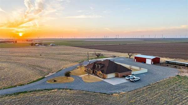 20 Acres of Agricultural Land with Home for Sale in Roscoe, Texas