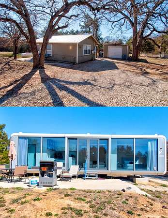 3 Acres of Land with Home for Sale in Valley View, Texas