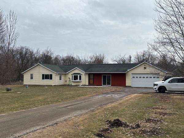 3 Acres of Land with Home for Auction in Pepin, Wisconsin
