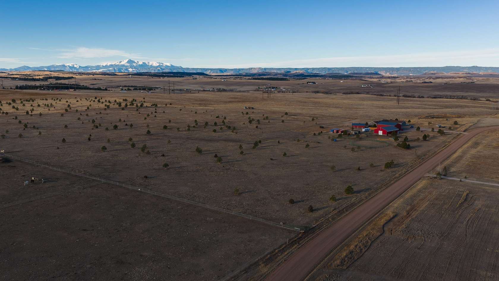 40 Acres of Recreational Land with Home for Sale in Elbert, Colorado