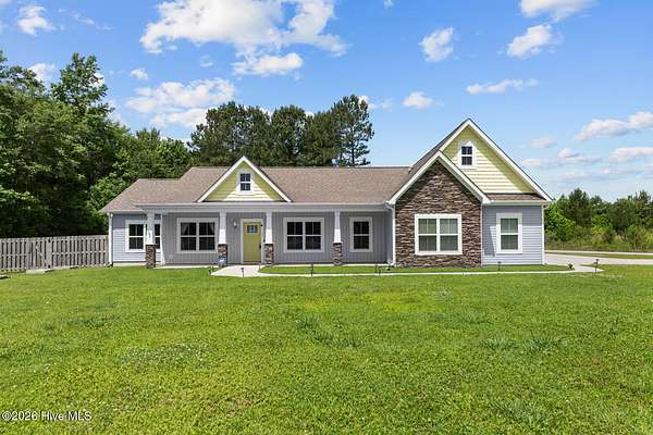 2.5 Acres of Land with Home for Sale in Hubert, North Carolina