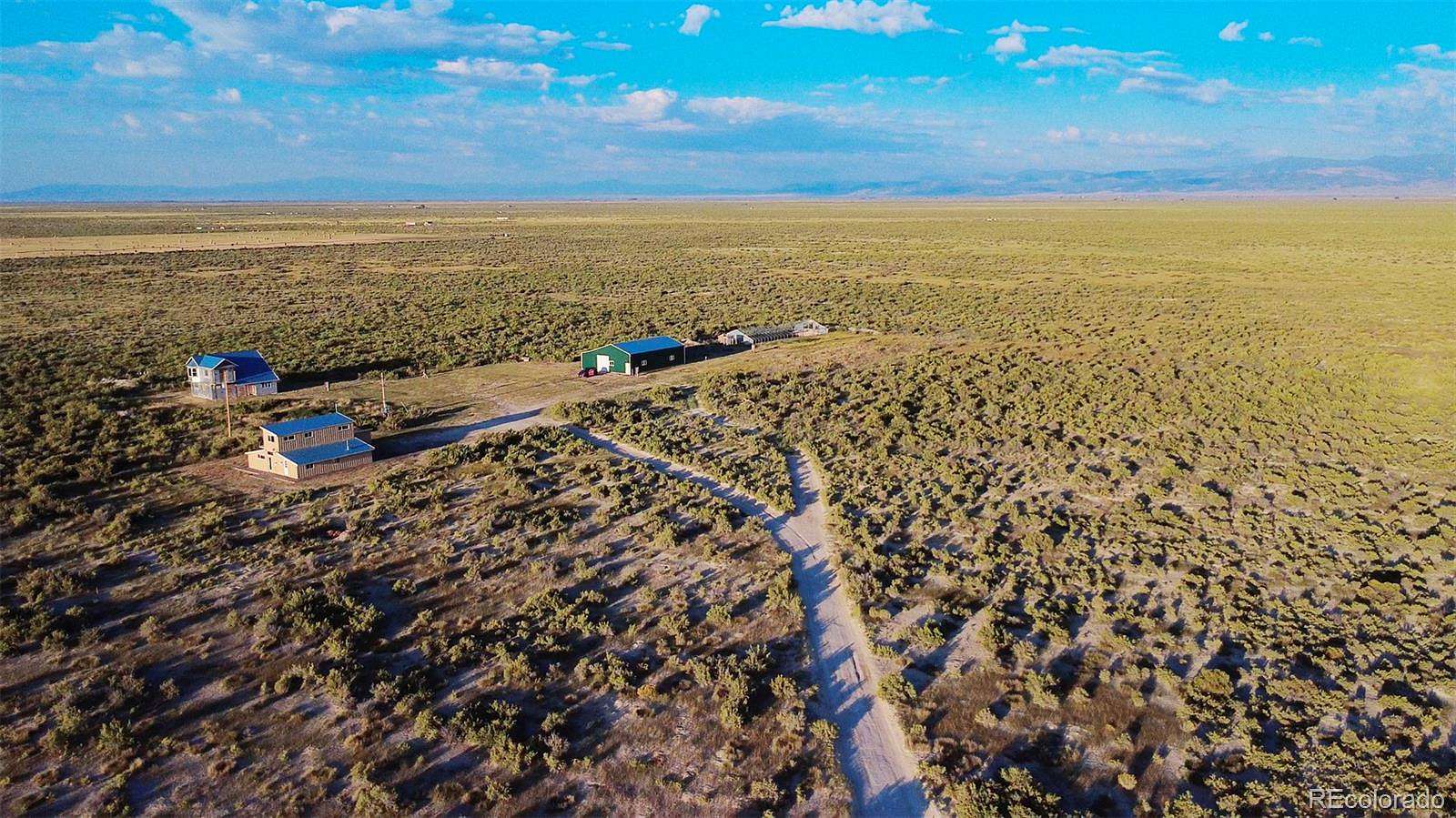 40 Acres of Land with Home for Sale in Moffat, Colorado