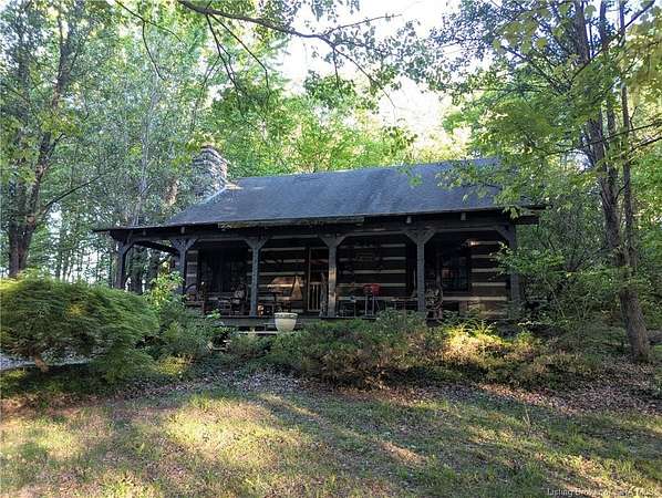 8.57 Acres of Land with Home for Sale in Elizabeth, Indiana