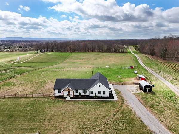 8.5 Acres of Land with Home for Sale in McMinnville, Tennessee
