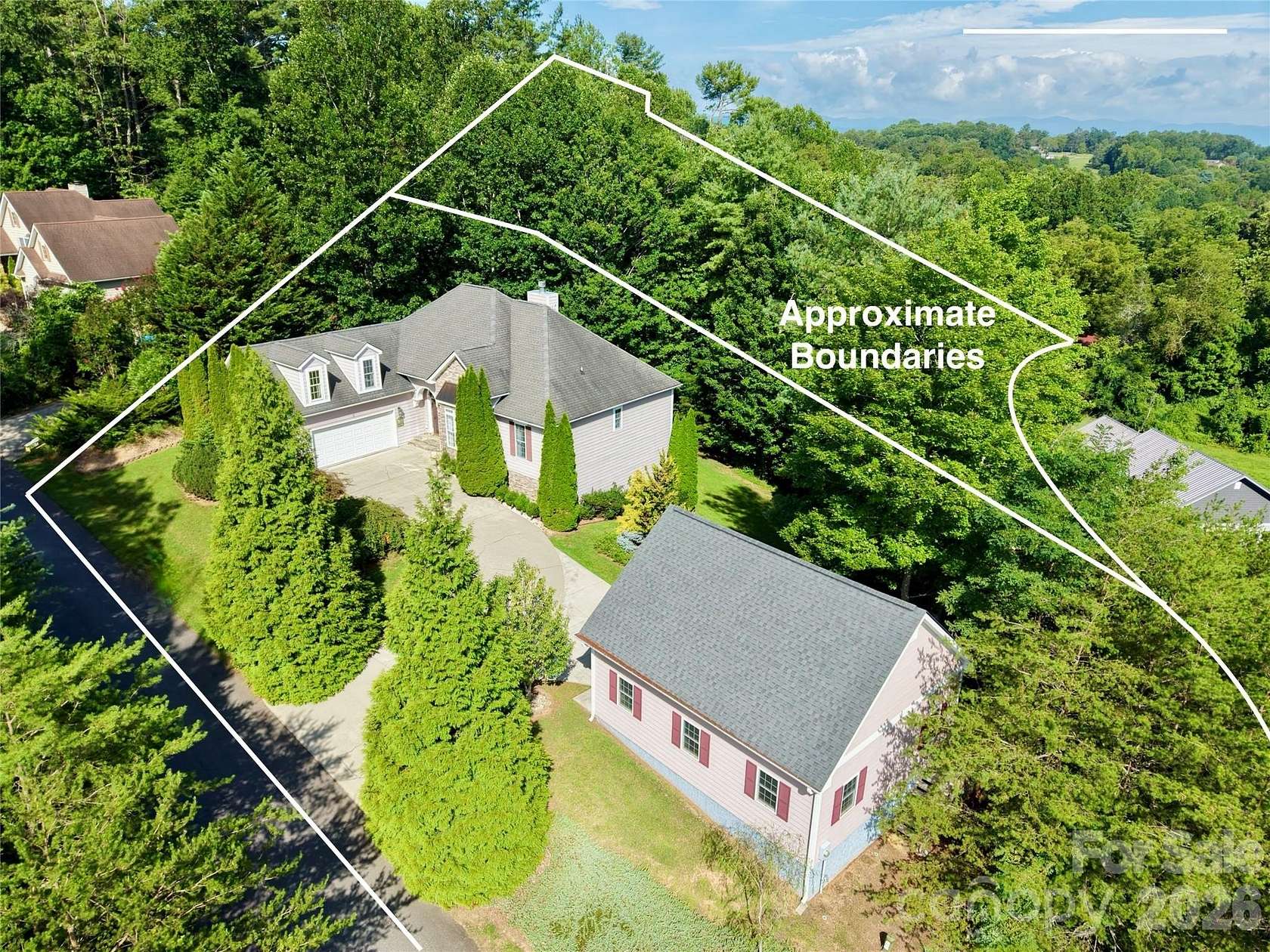 1.69 Acres of Land with Home for Sale in Asheville, North Carolina