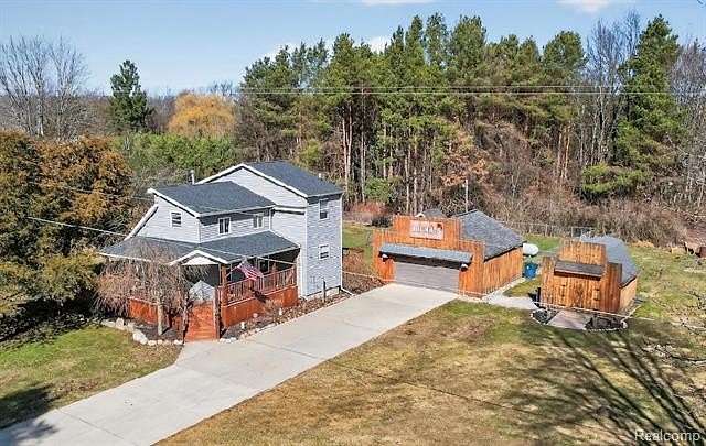 1.64 Acres of Land with Home for Sale in Montrose, Michigan