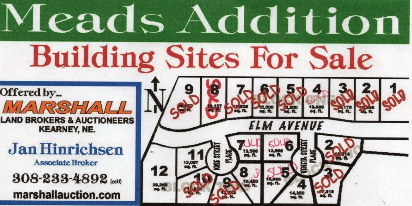 Residential Land for Sale in Elm Creek, Nebraska