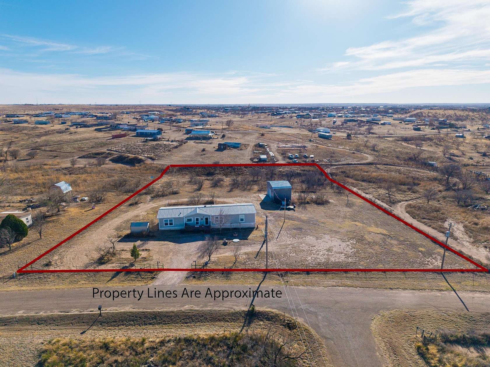 2.84 Acres of Land with Home for Sale in Amarillo, Texas