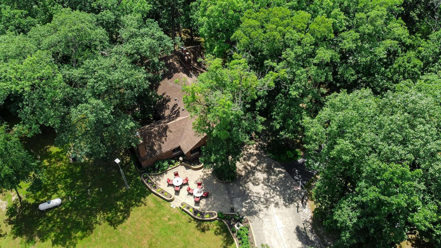 10 Acres of Land with Home for Sale in Cedar Lake, Indiana