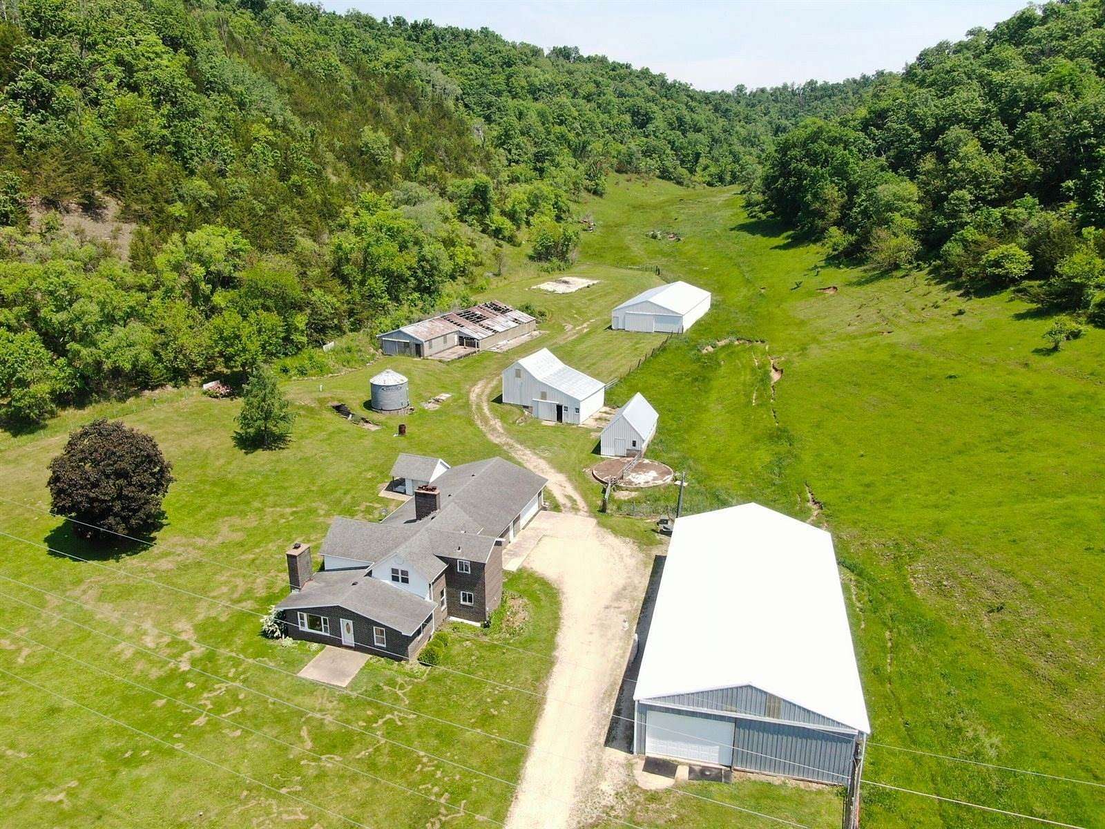 22 Acres of Land with Home for Sale in Hickory Grove, Wisconsin