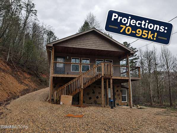 2 Acres of Land with Home for Sale in Sevierville, Tennessee