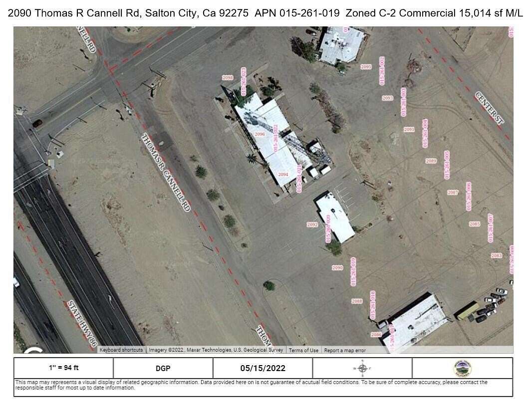 0.35 Acres of Commercial Land for Sale in Salton City, California