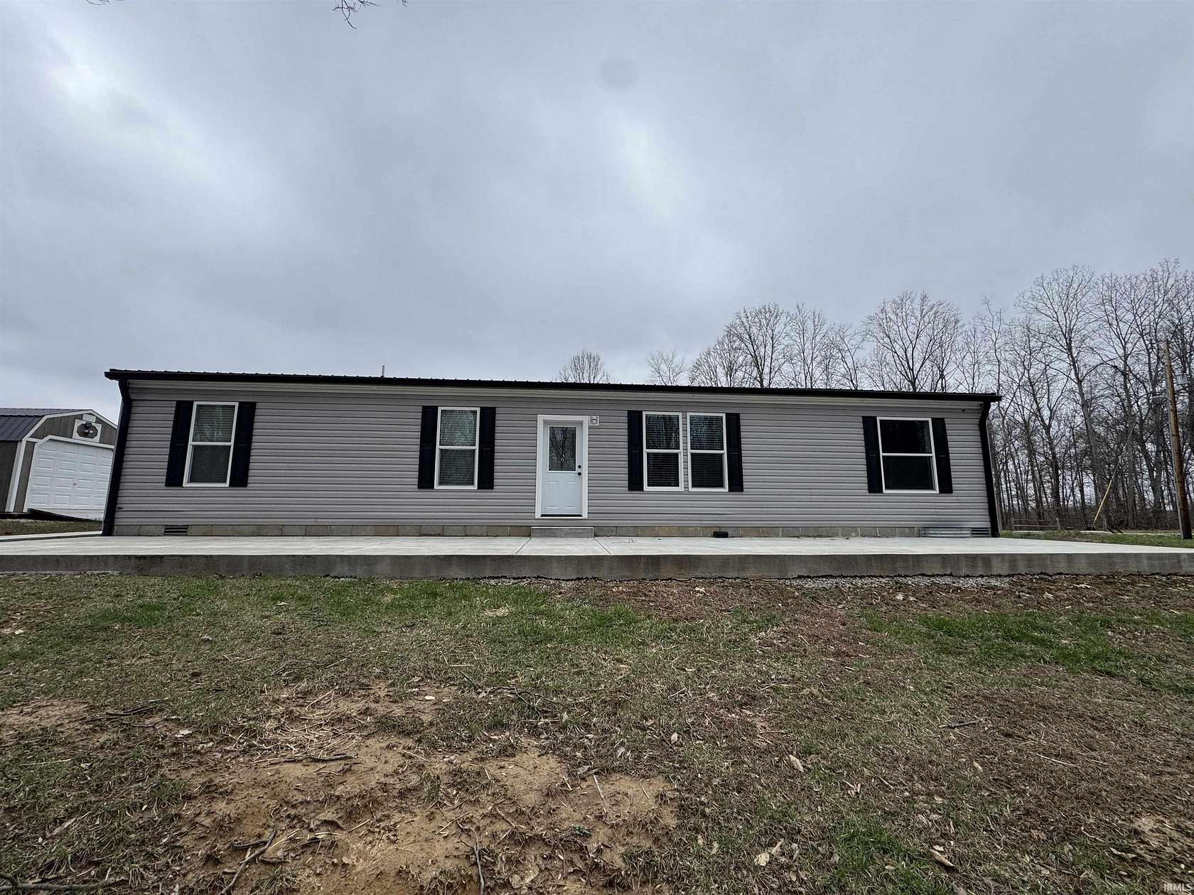 6.6 Acres of Land with Home for Sale in Bloomfield, Indiana